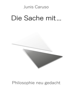 cover image of Die Sache mit ...